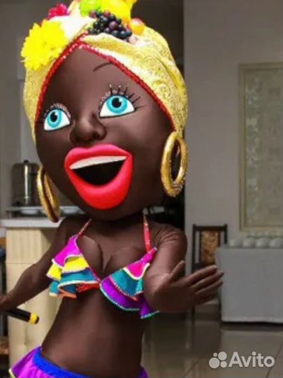 Мулатка ростовая кукла