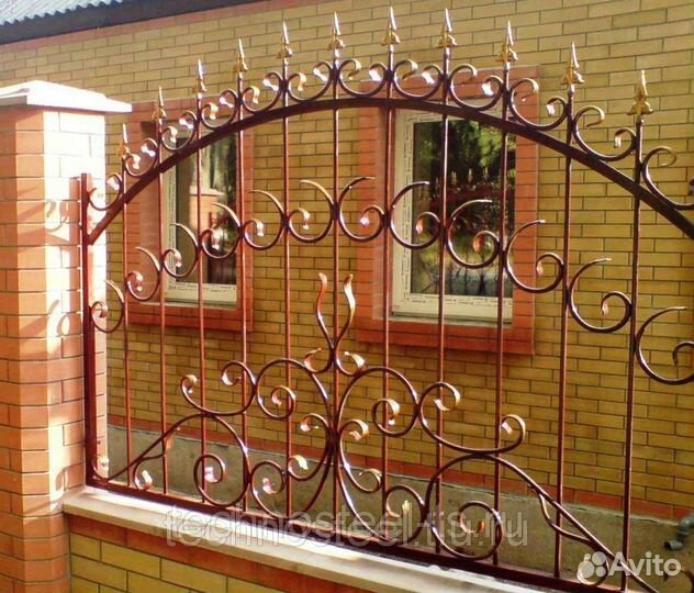 Кованый забор