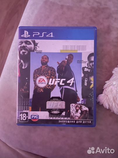Ufc 4 ps4 диск на доставке
