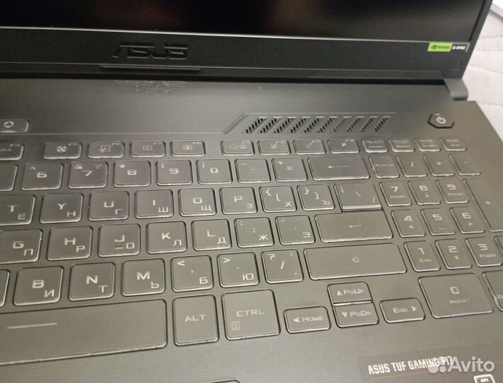 Ноутбук игровой asus TUF Gaming F17 FX707ZV4-HX018