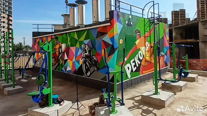 Граффити оформление помещений