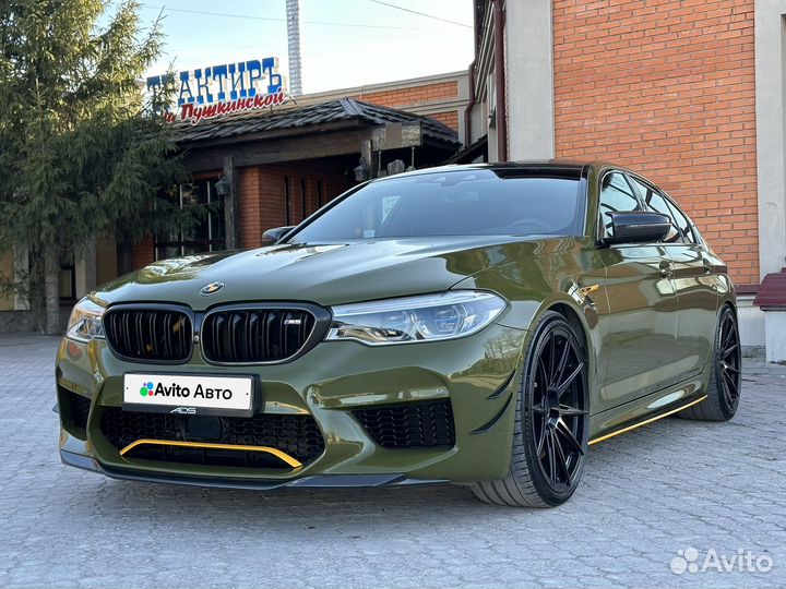 BMW M5 4.4 AT, 2018, 78 000 км