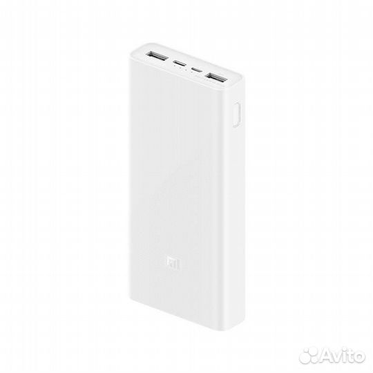 Xiaomi Mi Power Bank 3, 20000 mAh новый