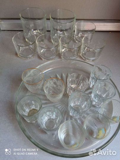 Стеклянная посуда СССР