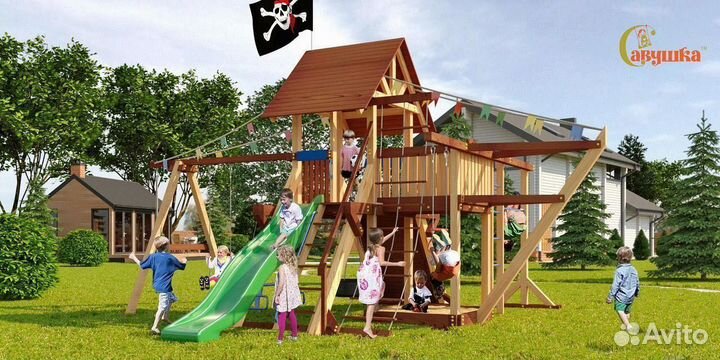 Детский игровой комплекс Савушка Люкс 6