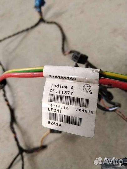 Пежо 508 проводка отопителя