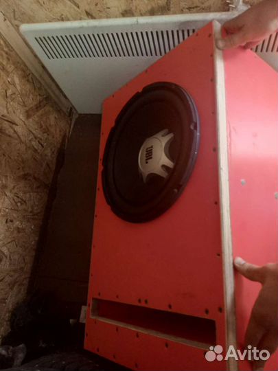 Сабвуфер и усилитель 1200 ватт