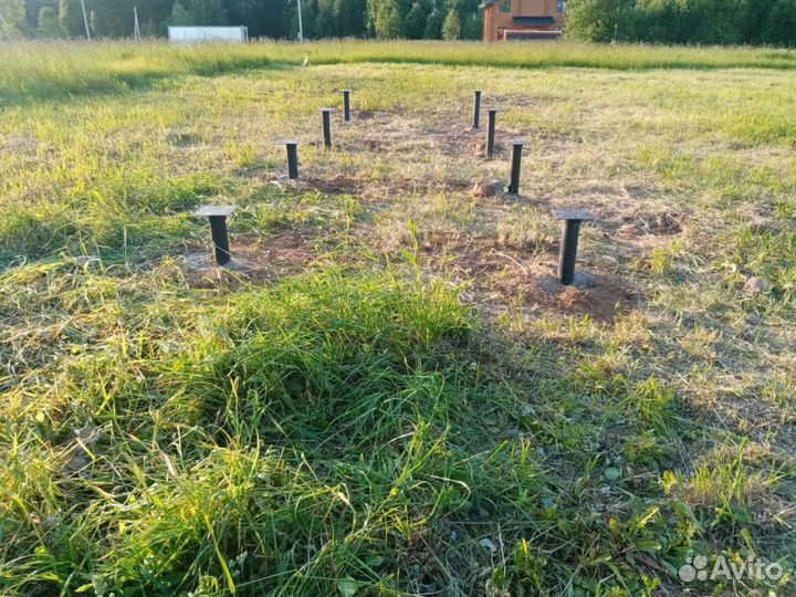 Винтовые сваи под ключ