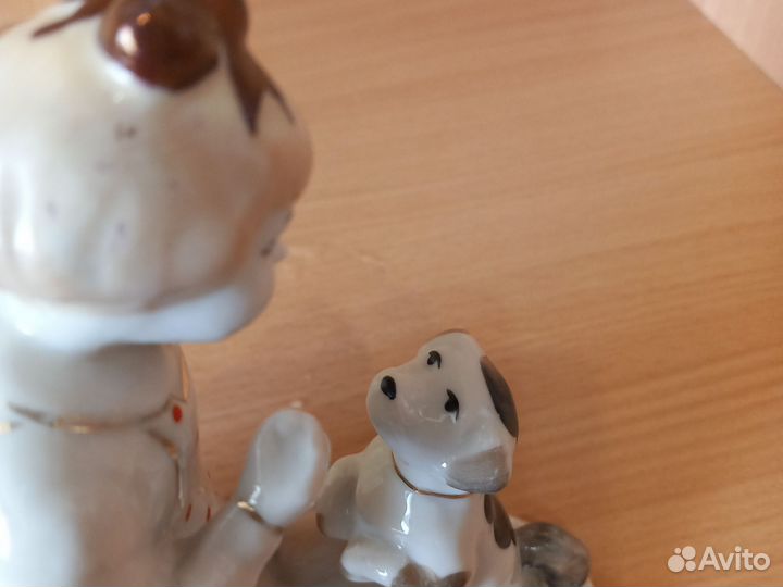 Фарфоровые статуэтки А ну-ка отними СССР