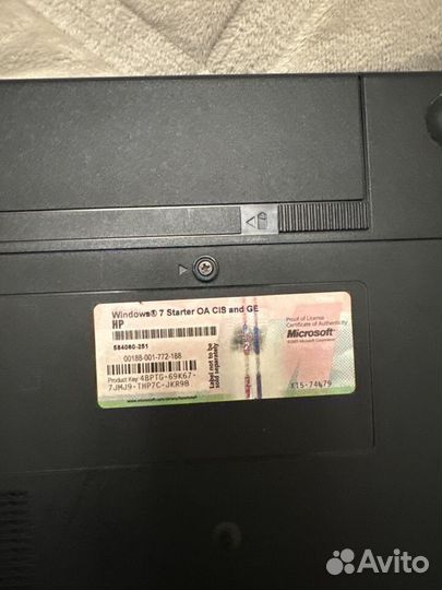 Ноутбук бу hp 625