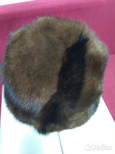 Шапка норковая женская
