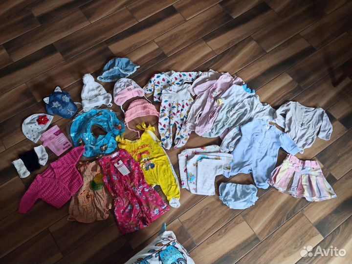 Детские вещи пакетом от 0 до года