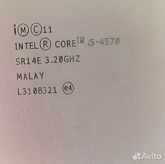 Комплект: i5-4570 + Gigabyte GA-P85-D3 + 16Гб озу