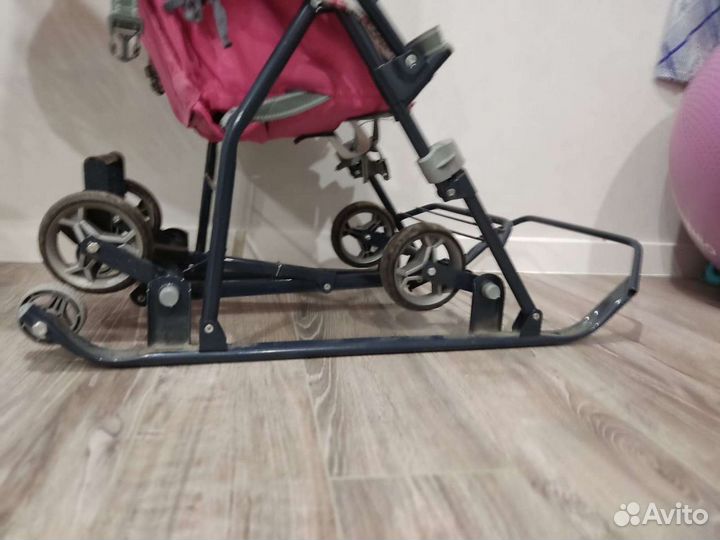 Детские санки коляска