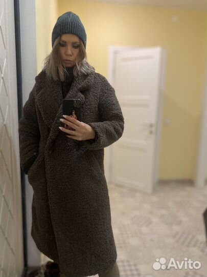 Шуба-чебурашка zara