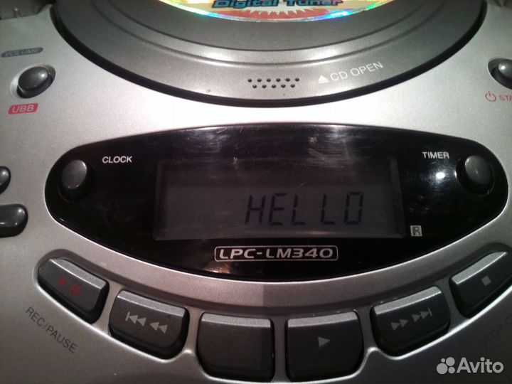 Магнитола LG LPC-LM340X (на з/ч или под восстановл