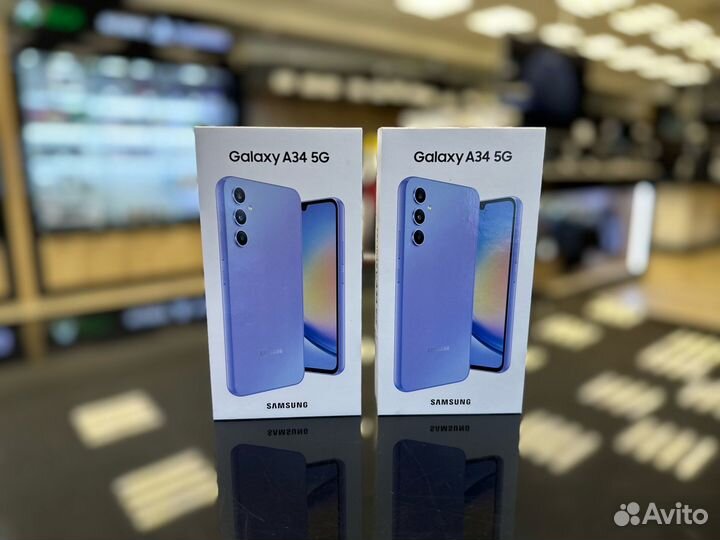 New Смартфон Samsung Galaxy A34 5G 6/128Gb Violet