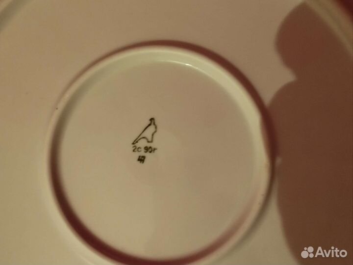 Предметы столового сервиза 