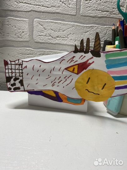 Игрушка Бумажный дракон