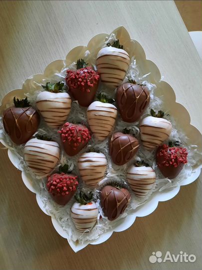 Клубника в шоколаде Подарок на 8 марта