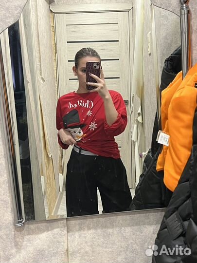 Брюки классические черные S