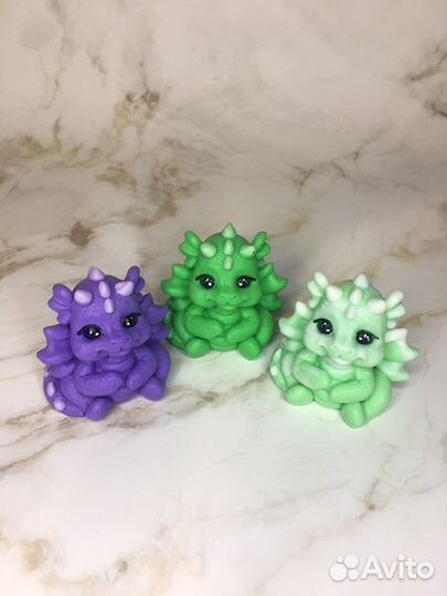 Мыло ручной работы дракон