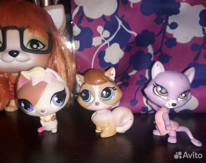 Littlest Pet Shop кошки 9шт