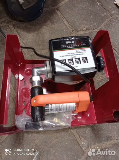 Станция перекачки топлива со счетчиком