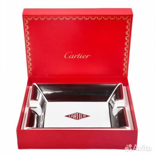 Фарфоровая сигарная пепельница Cartier Limoges