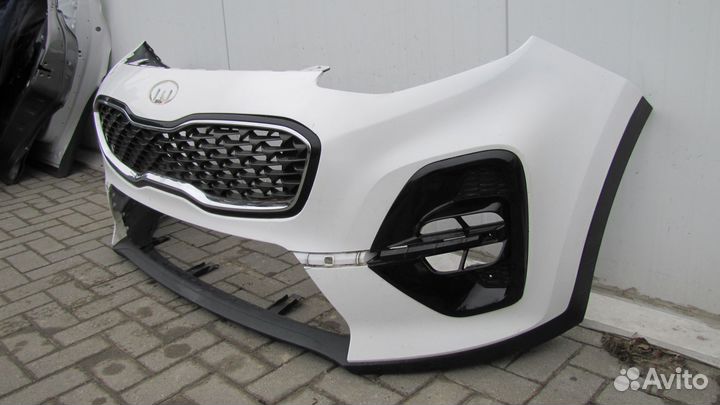 Kia Sportage 4 бампер передний рестайлинг