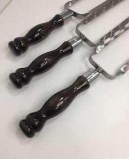 Шампур двойной для курицы и стейков