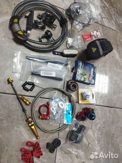 Велобарахлишко скопившиеся мелочи и аксессуары