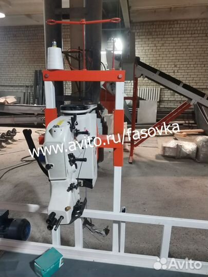 Фасовочный аппарат для песка, угля, щебня, гравия