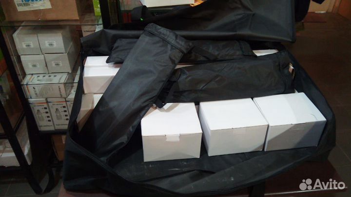 Набор осветителей постоянного света для фотостудии