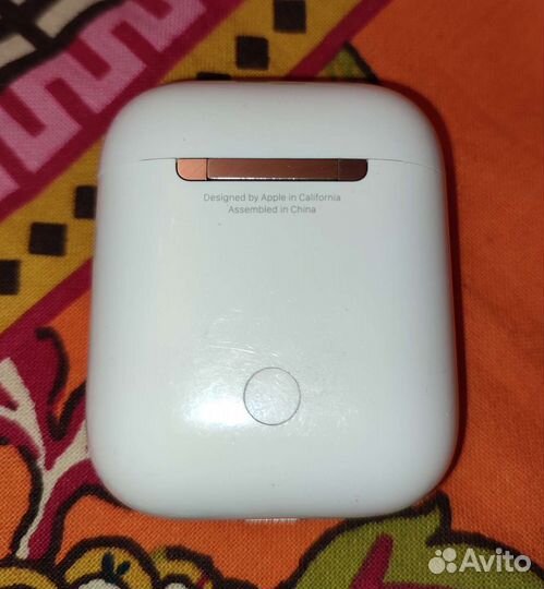 Футляр кейс для AirPods A1602 EMC2862