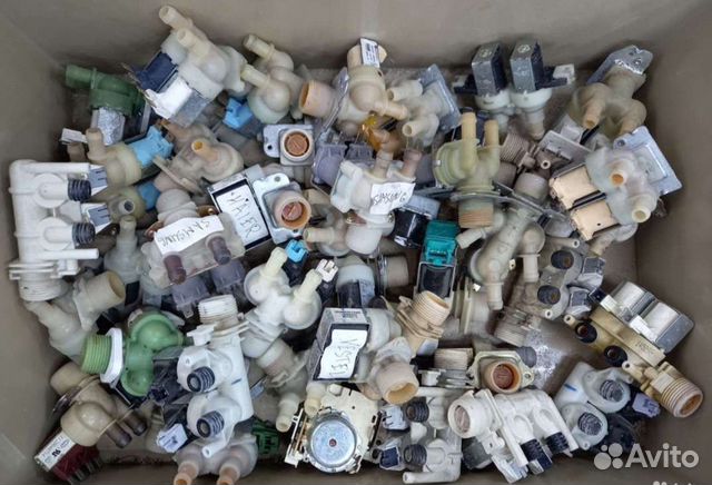 Клапан подачи воды, кэн для стиральных машин