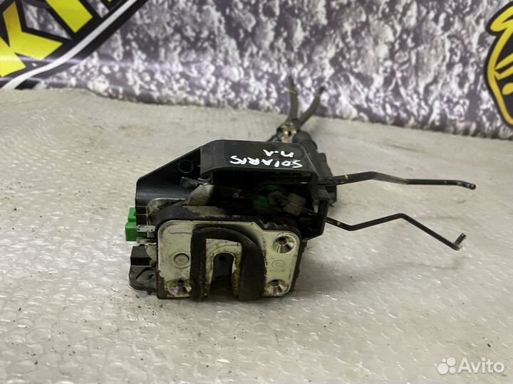 Замок передней левой двери 4 пинов Solaris Солярис