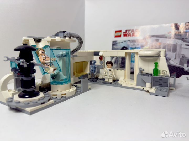 Lego star wars 75203 Спасение Люка на планете Хот