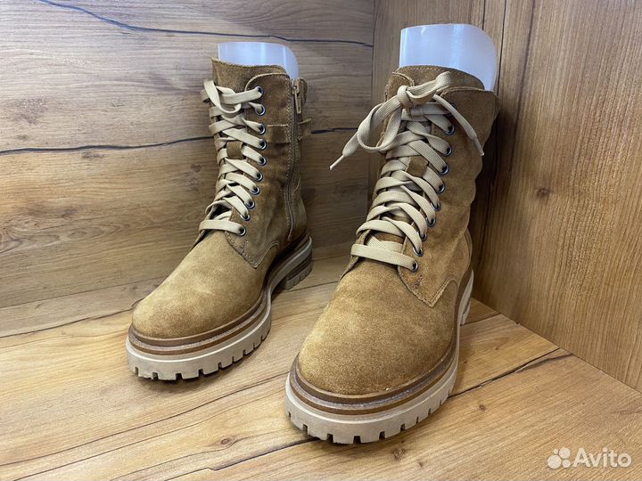 36р ботинки tj collection замша демисезонные