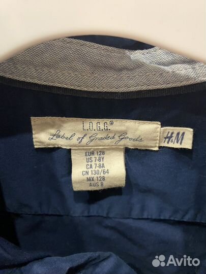 Рубашка. HM. 128 рост