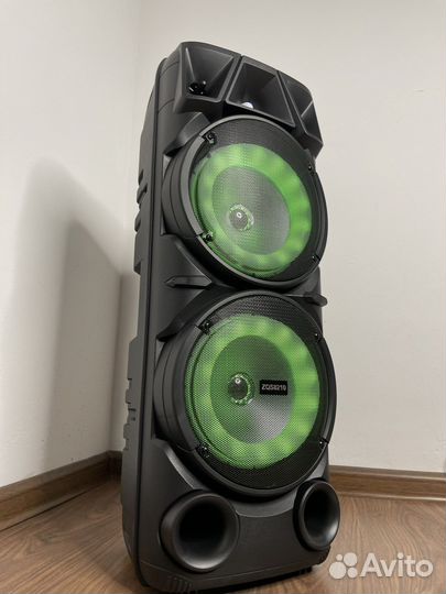 Блютуз колонка мощная с беспроводным караоке