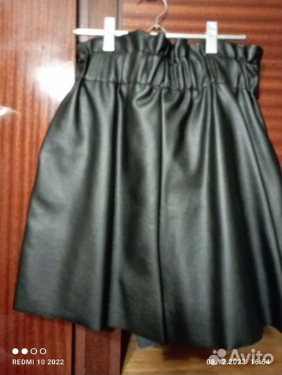 Шорты женские кожаные