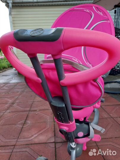 Велосипед детский с родительской ручкой