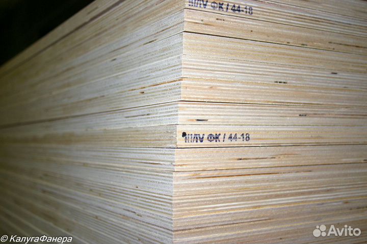 Фанера влагостойкая фк, 10мм сорт 4/4