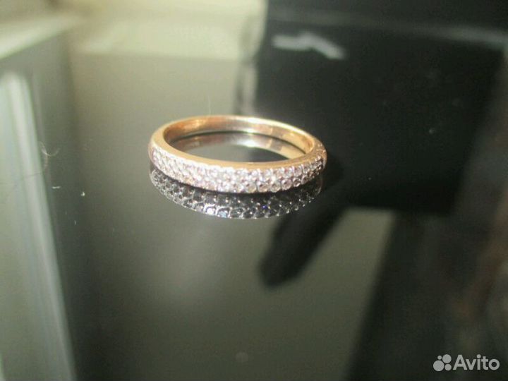 Кольцо с брилиантами 16.5 размер