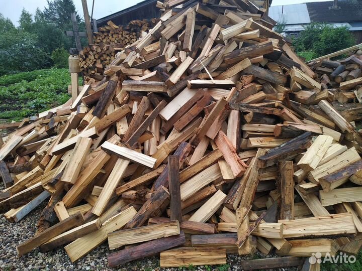 Дрова колотые быстрая доставка
