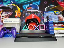 Sony playstation 4 slim / гарантия от магазина год