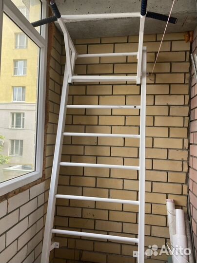 Шведская стенка с турником Flagman