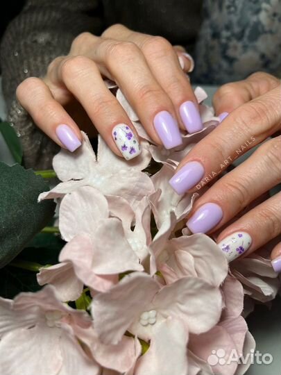 Маникюр с покрытием гель лак, наращивание, педикюр