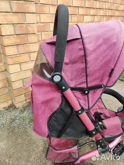 Прогулочная коляска- велосипед